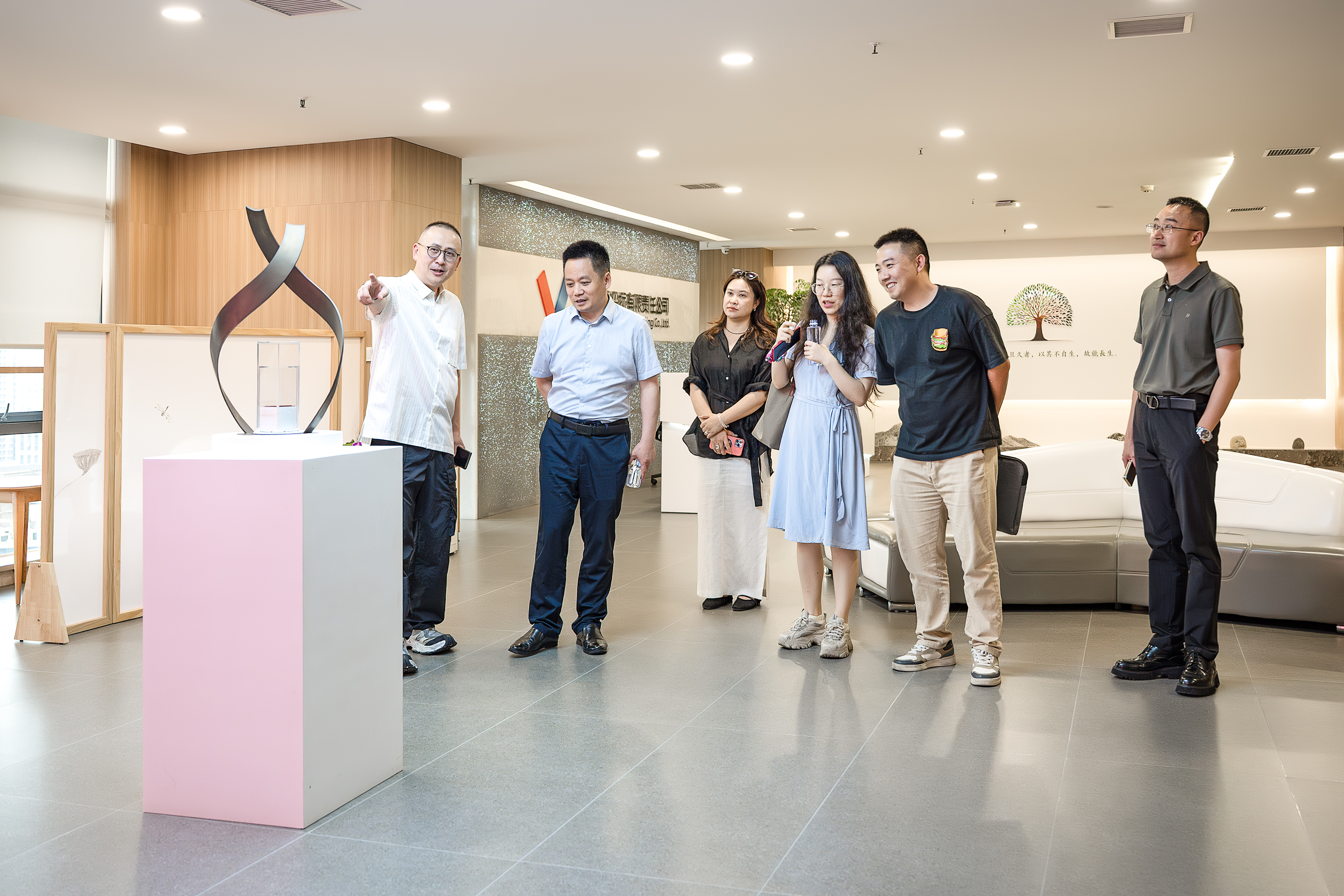 商務(wù)廳外貿(mào)運(yùn)行處來川招調(diào)研